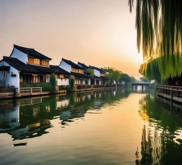 泰州凤城河，江南水乡魅力之旅,泰州凤城河，江南水乡魅力之旅,历史,风情,第1张