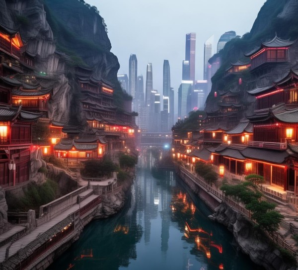 麦积山，古韵与现代繁华的交融之旅,麦积山，古韵与现代繁华的交融之旅,历史,景点,古韵,第1张