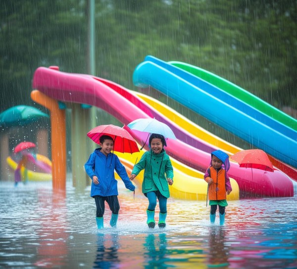 雨中漫步，哈尔滨下雨天的水上乐园探险,雨中漫步，哈尔滨下雨天的水上乐园探险,历史,景点,风情,第1张