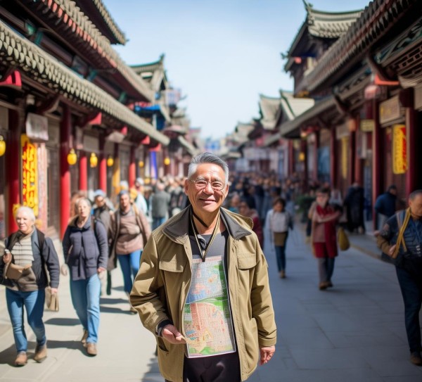 西安老街新景，60岁景区漫步指南，畅游古城无忧之旅！,西安老街新景，60岁景区漫步指南，畅游古城无忧之旅！,历史,景点,热门景点,第1张