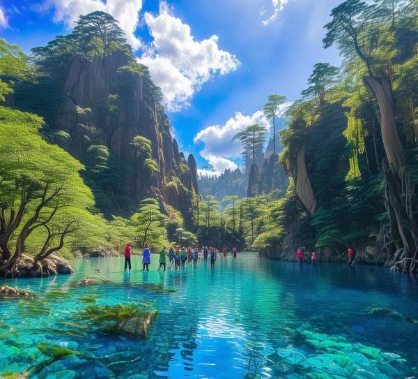 蓝田秘境探奇，十大绝美风光，畅游之旅不容错过,蓝田秘境探奇，十大绝美风光，畅游之旅不容错过,历史,景点,第1张