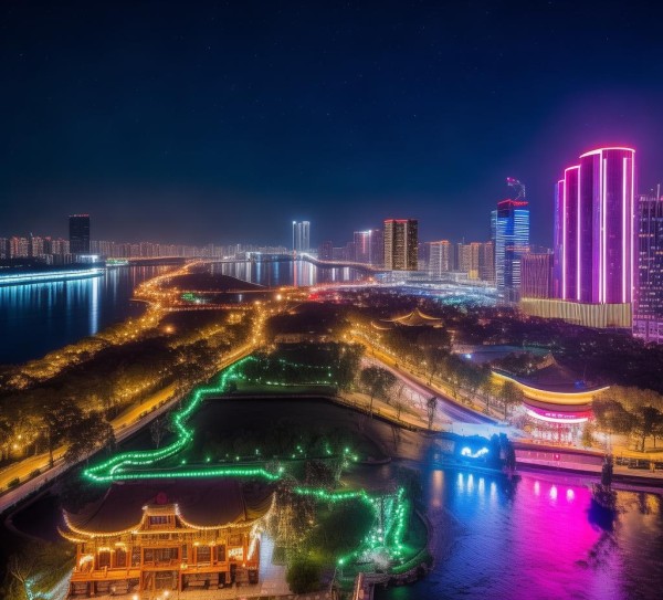 滨州夜色璀璨，五大夜间游玩胜地大揭秘,滨州夜色璀璨，五大夜间游玩胜地大揭秘,历史,景点,风情,第1张