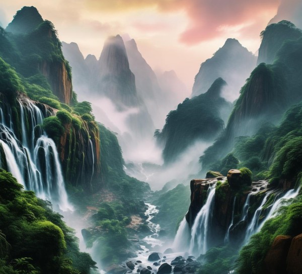 云台山，山水画卷中的自然奇观探秘之旅,云台山，山水画卷中的自然奇观探秘之旅,历史,景点,景点大盘点,第1张