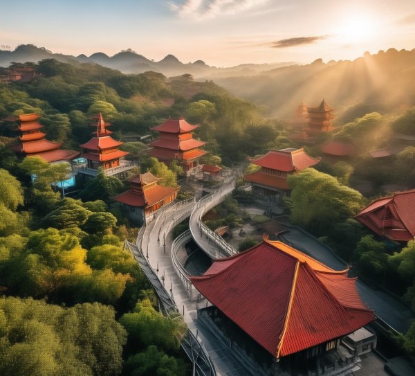 九日山，历史与现代交融的绝美风景探秘,九日山，历史与现代交融的绝美风景探秘,历史,景点,绝美景点,第1张