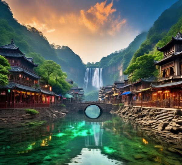 常德望溪探奇，周边五大绝美景点大揭秘,常德望溪探奇，周边五大绝美景点大揭秘,历史,景点,绝美景点,第1张