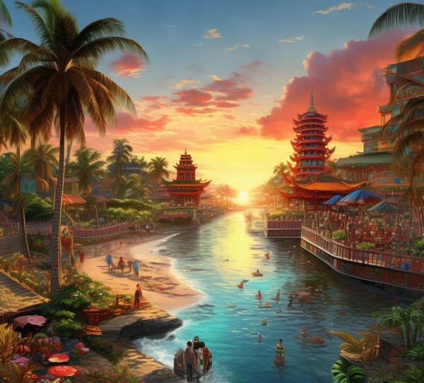 南国风情探秘，南最佳旅游胜地大揭秘,南国风情探秘，南最佳旅游胜地大揭秘,历史,景点,神秘,第1张