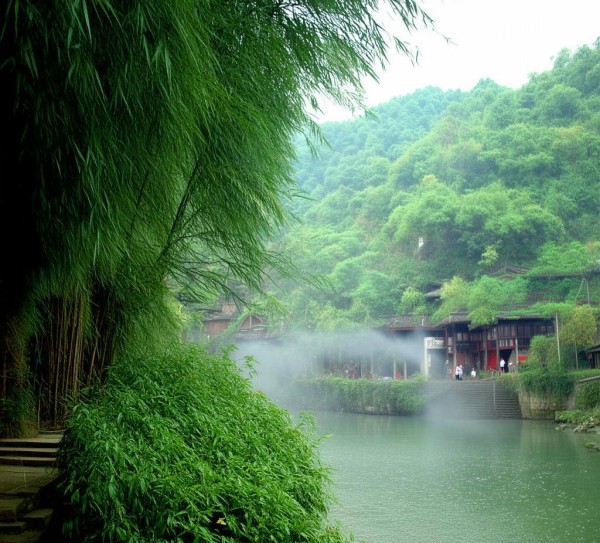 庐江秘境探幽，自然与文化交织的旅游天堂,庐江秘境探幽，自然与文化交织的旅游天堂,历史,景点,田园风光,第1张