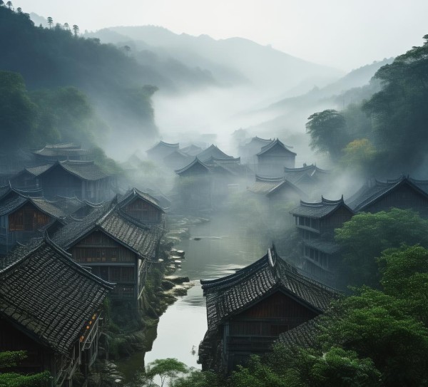 贵州秘境探幽，清明寨，时光隧道之旅,贵州秘境探幽，清明寨，时光隧道之旅,历史,景点,风情,第1张