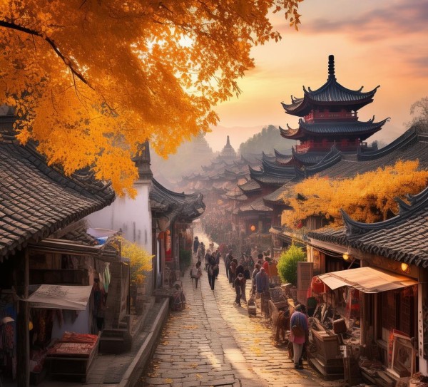 秋韵泉古城探秘，十大必游之地揭晓,秋韵泉古城探秘，十大必游之地揭晓,历史,景点,第1张