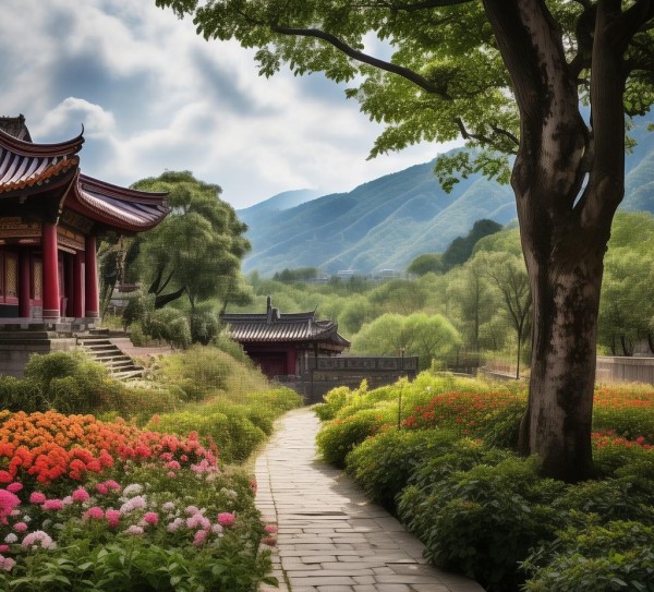 怀柔红螺寺，风光旖旎的禅意之旅,怀柔红螺寺，风光旖旎的禅意之旅,历史,景点,第1张