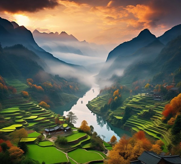 赣南秘境之旅，赣州十大绝美旅游胜地大揭秘,赣南秘境之旅，赣州十大绝美旅游胜地大揭秘,历史,景点,田园风光,第1张