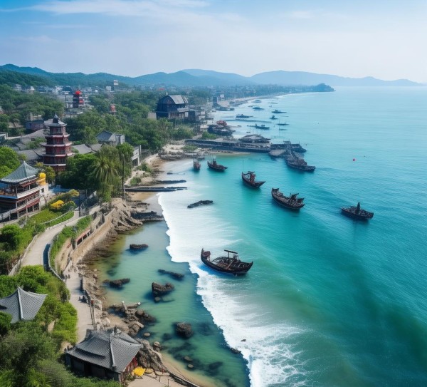 台州东海，海天一色之美的人文探秘之旅,台州东海，海天一色之美的人文探秘之旅,景点,风情,海岸线,第1张