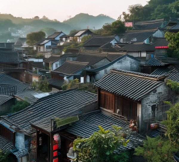 韶关东二村，古韵与现代交织的乡村画卷,韶关东二村，古韵与现代交织的乡村画卷,历史,景点,古韵,第1张