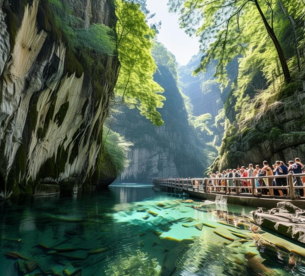 通天峡景区盛启，自然奇观迎客游,通天峡景区盛启，自然奇观迎客游,景点,自然奇观,第1张