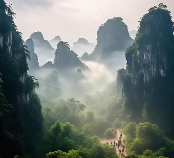 贵州山水秘境，贵云盘探秘之旅,贵州山水秘境，贵云盘探秘之旅,历史,景点,风情,第1张