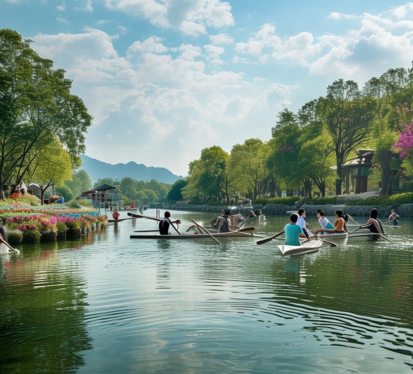 丰城划船公园，畅游生态美景水上乐园,丰城划船公园，畅游生态美景水上乐园,景点,美食,水上乐园,第1张
