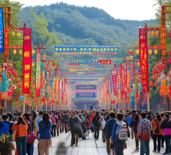 河南景区喜迎全面开放，游客热情打卡热潮涌动！,河南景区喜迎全面开放，游客热情打卡热潮涌动！,历史,风光,第1张