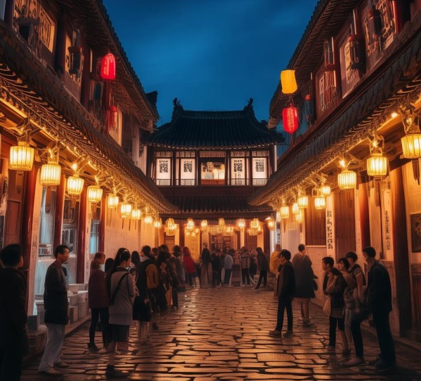 淄博古城夜校，探寻古城夜晚的新亮点,淄博古城夜校，探寻古城夜晚的新亮点,历史,第1张