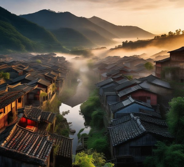 徽州古村篁岭，探秘绝美徽州风光,徽州古村篁岭，探秘绝美徽州风光,历史,景点,风光,第1张