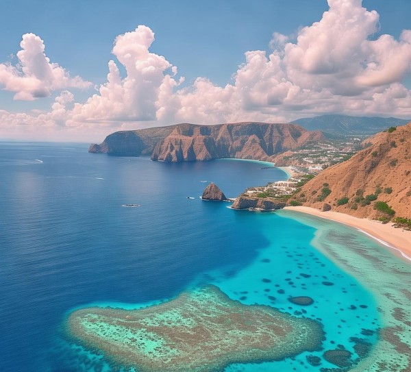 探寻碧海蓝天，全球十大绝美海边旅游胜地大揭秘,探寻碧海蓝天，全球十大绝美海边旅游胜地大揭秘,历史,景点,风情,第1张