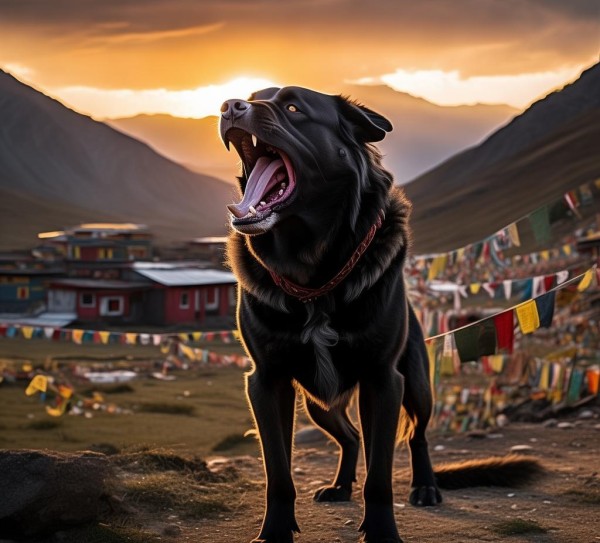 藏獒故乡之旅，揭秘震撼心灵的藏獒叫声景点,藏獒故乡之旅，揭秘震撼心灵的藏獒叫声景点,景点,风情,神秘,第1张