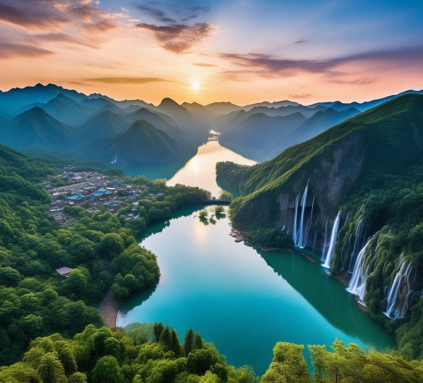 金龙湖美景尽收眼底，湖光山色之旅大盘点,金龙湖美景尽收眼底，湖光山色之旅大盘点,历史,景点,神秘,第1张