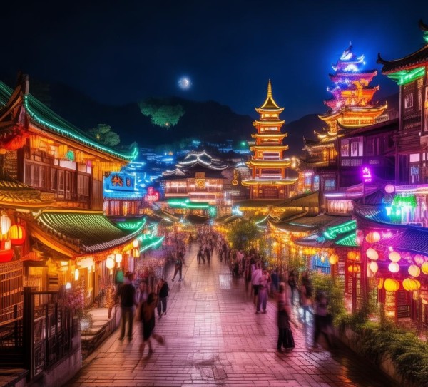 肇兴县璀璨夜色攻略，不容错过的夜景景点大揭秘,肇兴县璀璨夜色攻略，不容错过的夜景景点大揭秘,景点,风情,美食,第1张