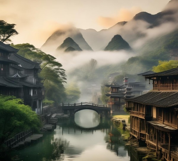 江南秘境探幽，西塘周边山峰水乡美景揭秘,江南秘境探幽，西塘周边山峰水乡美景揭秘,历史,景点,风情,第1张