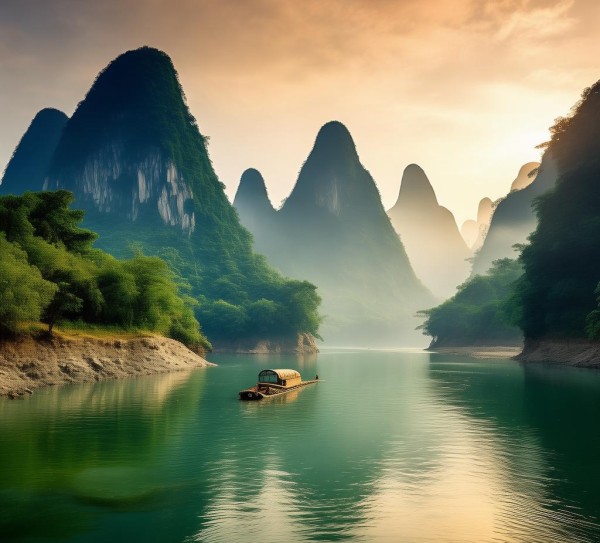 广西山水之魂，柳州朔漓江畔的绿意之旅,广西山水之魂，柳州朔漓江畔的绿意之旅,历史,景点,风情,第1张