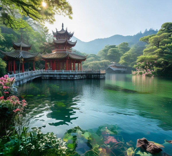莫愁湖畔秘境，揭秘周边绝美景点,莫愁湖畔秘境，揭秘周边绝美景点,历史,景点,风情,第1张