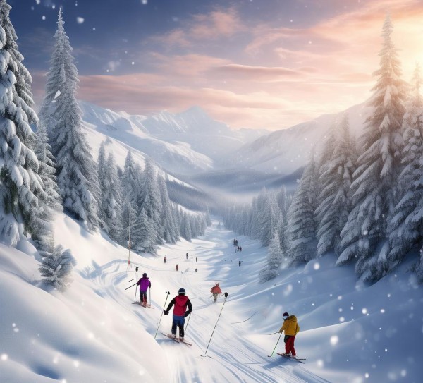 深山秘境滑雪之旅，探寻无限乐趣的滑雪胜地,深山秘境滑雪之旅，探寻无限乐趣的滑雪胜地,神秘,风光,秘境,第1张