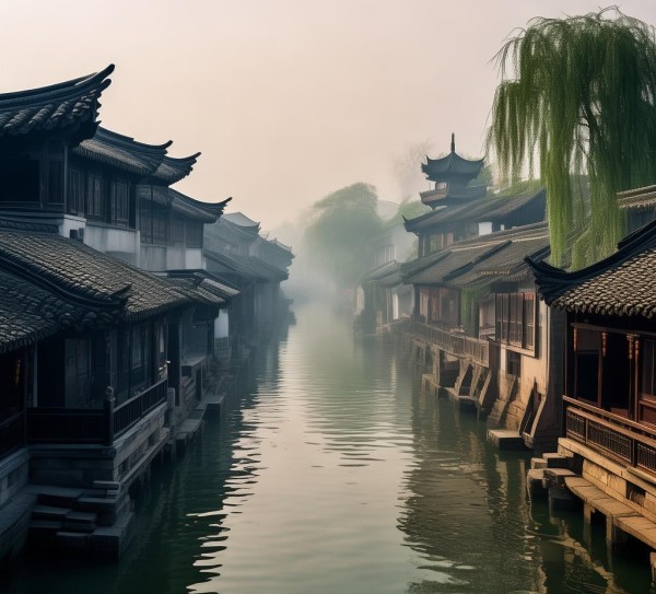 江南水乡秘境，龙门古镇的历史之旅,江南水乡秘境，龙门古镇的历史之旅,历史,风情,美食,第1张