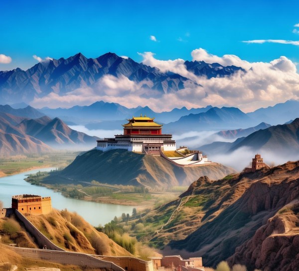 华夏风光五大地标，尽览无限魅力之旅,华夏风光五大地标，尽览无限魅力之旅,历史,景点,神秘,第1张
