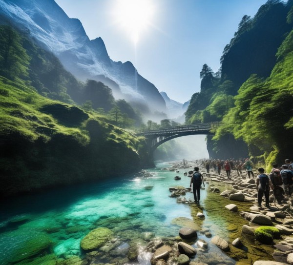 双桥沟自然奇观，探秘生态美景之旅,双桥沟自然奇观，探秘生态美景之旅,景点,风情,神秘,第1张