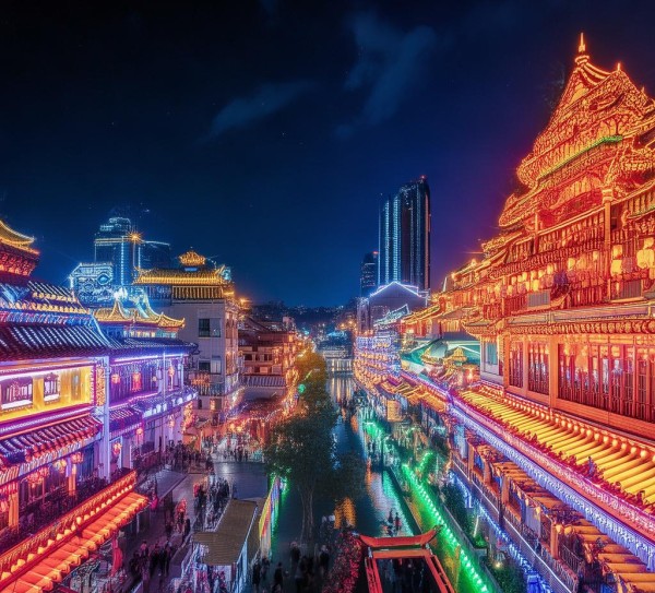 普宁夜游攻略，揭秘五大璀璨夜景不容错过的景点,普宁夜游攻略，揭秘五大璀璨夜景不容错过的景点,历史,景点,美食,第1张