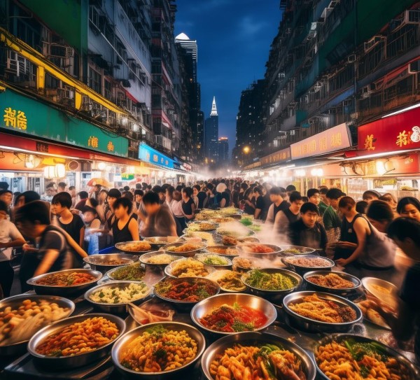 夜探永康夜市，美食狂欢，畅游不夜城,夜探永康夜市，美食狂欢，畅游不夜城,风情,美食,烧烤,第1张