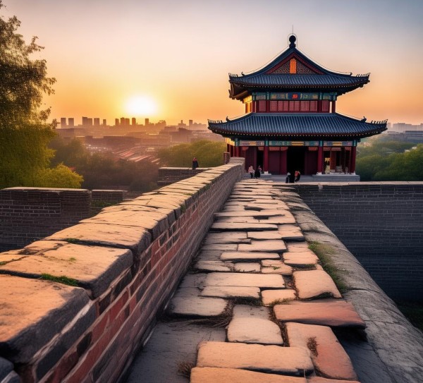 西安古城墙，历史印记中的漫步之旅,西安古城墙，历史印记中的漫步之旅,历史,景点,美食,第1张