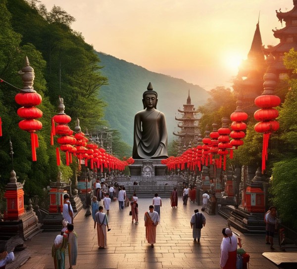 菩萨顶景区迎客开放，圣地之旅再启程,菩萨顶景区迎客开放，圣地之旅再启程,历史,风光,景区开放,第1张