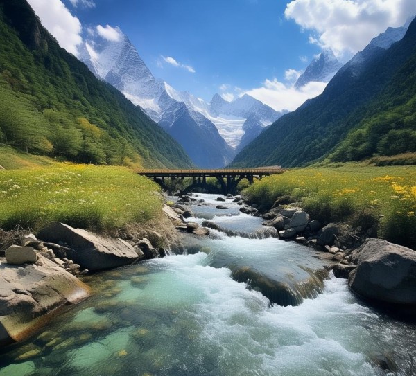 川西双桥沟，自然奇观中的川西风光之旅,川西双桥沟，自然奇观中的川西风光之旅,景点,风光,自然奇观,第1张