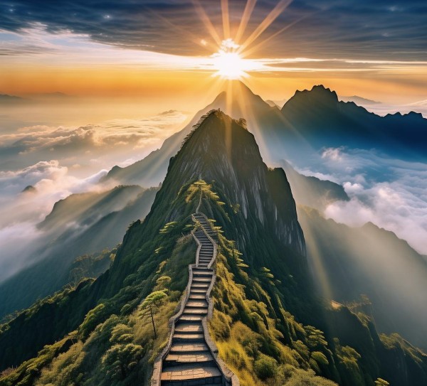 泰山奇观，五岳之首的绝美探险之旅,泰山奇观，五岳之首的绝美探险之旅,历史,景点,风光,第1张