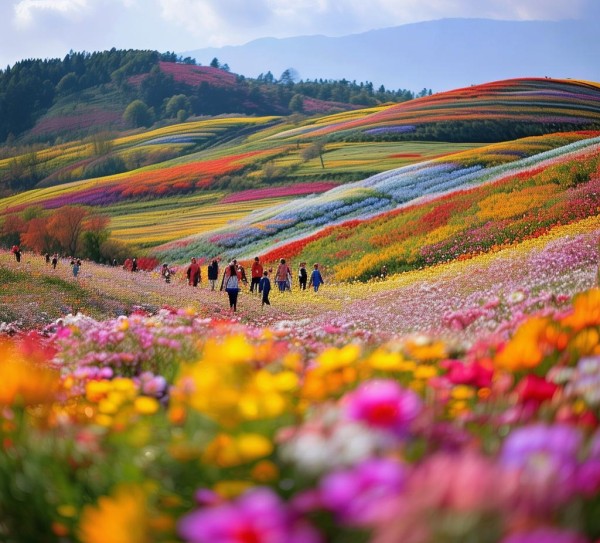 番禺花海，踏青赏花，探寻绝美花事之地,番禺花海，踏青赏花，探寻绝美花事之地,历史,风光,绝美之地,第1张