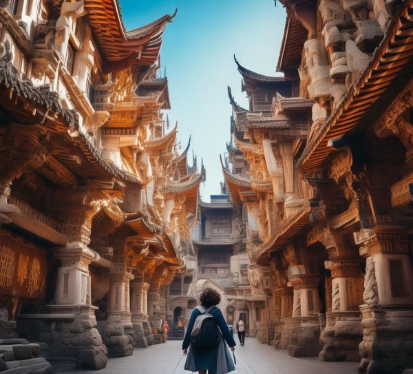 穿梭古今，文化胜地之旅，感受传统与现代交融之美,穿梭古今，文化胜地之旅，感受传统与现代交融之美,自然,第1张