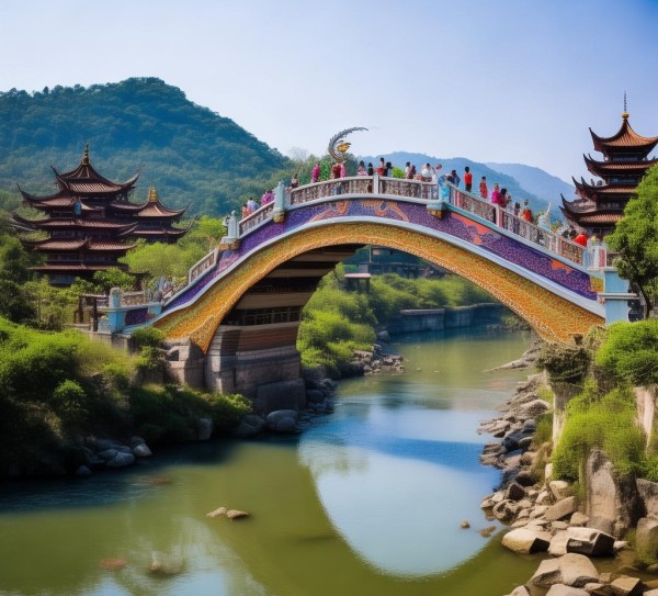 双龙桥，云南瑰宝之旅，感受异域风情,双龙桥，云南瑰宝之旅，感受异域风情,历史,景点,风情,第1张
