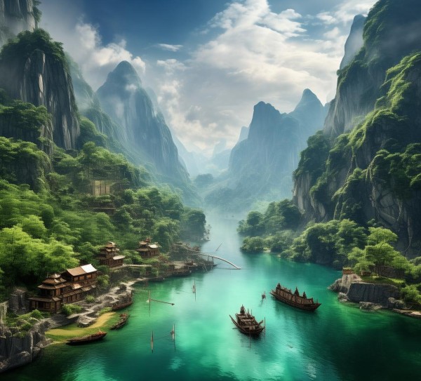 丹江秘境之旅，探索丹江地区必游美景,丹江秘境之旅，探索丹江地区必游美景,历史,景点,风光,第1张