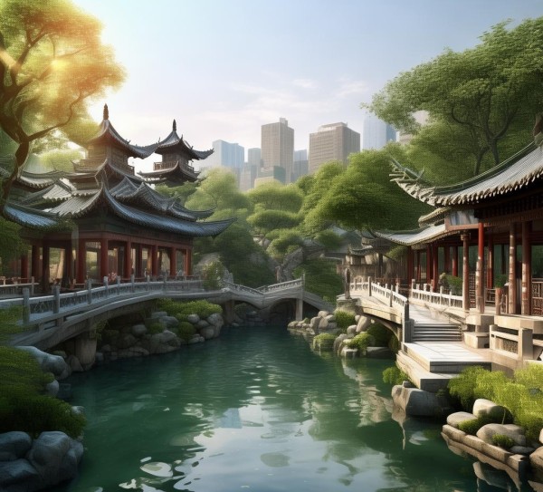 西安后海，都市中的静谧后花园，探寻隐秘的休闲胜地,西安后海，都市中的静谧后花园，探寻隐秘的休闲胜地,历史,美食,自然,第1张