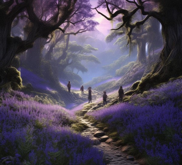 探寻紫色秘境，揭秘神秘景点之旅,探寻紫色秘境，揭秘神秘景点之旅,景点,神秘,自然,第1张