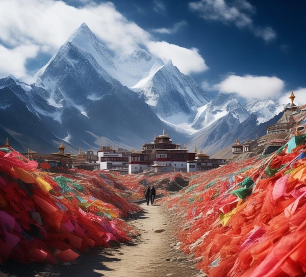 色达翁达，神秘土地的壮丽景点揭秘之旅,色达翁达，神秘土地的壮丽景点揭秘之旅,历史,景点,美食,第1张