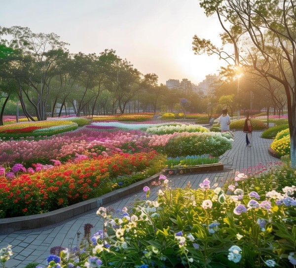 扬州花海公园，漫步花海，发现扬州新美景地标,扬州花海公园，漫步花海，发现扬州新美景地标,历史,风情,美食,第1张
