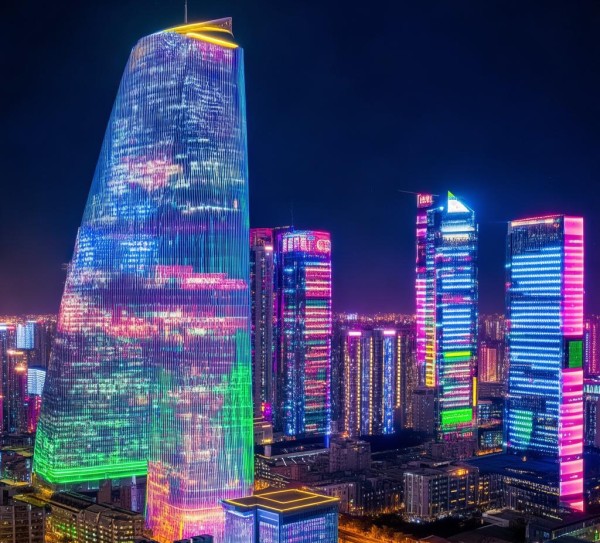 深圳璀璨夜空下的建筑奇观,深圳璀璨夜空下的建筑奇观,历史,美食,第1张