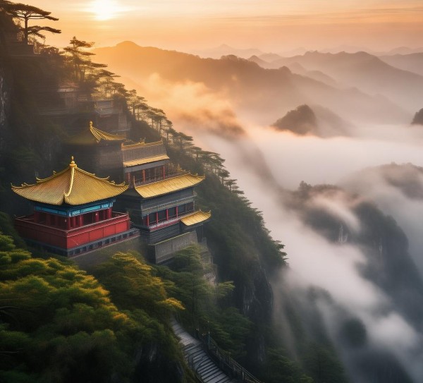 武当金顶，圣地秘境之旅,武当金顶，圣地秘境之旅,景点,风光,神秘,第1张